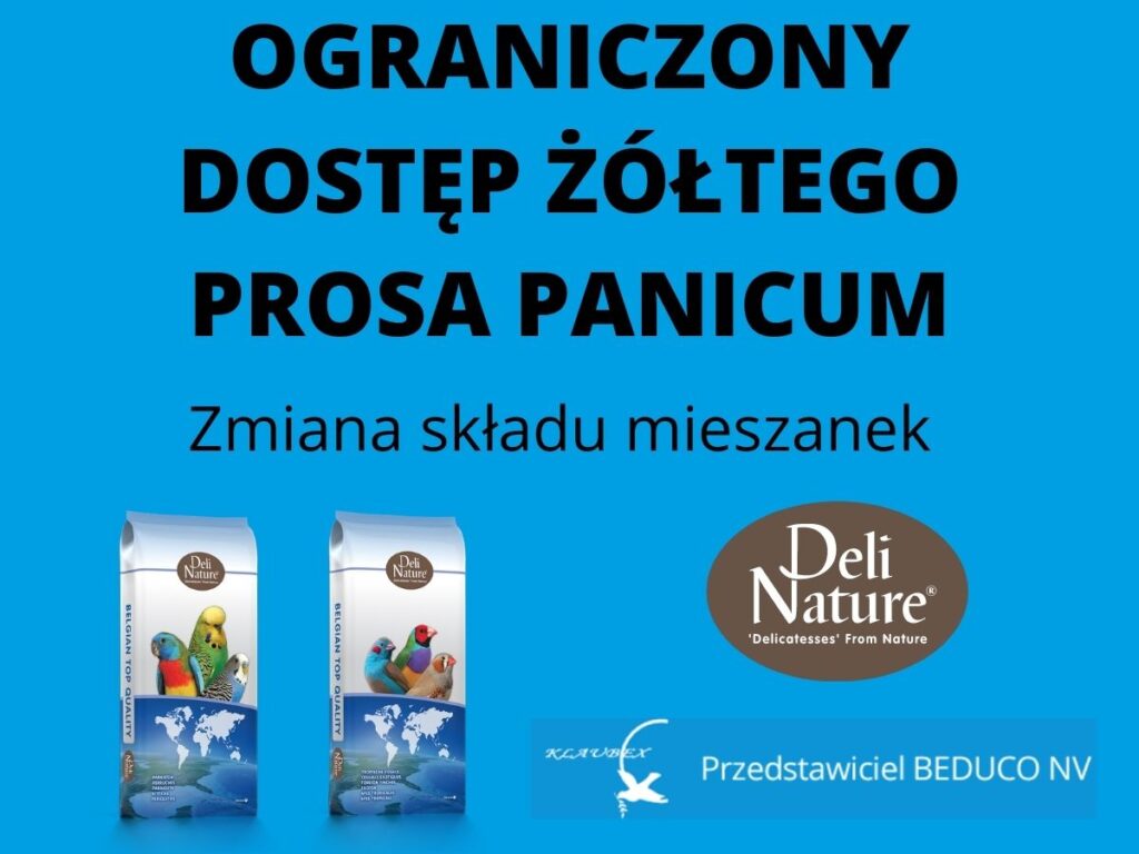 Mieszanki Deli Nature bez prosa panicum